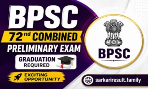 BPSC 72nd CCE preliminary exam eligibility 2026