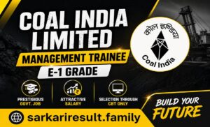 Coal India Management Trainee in-hand salary 2026