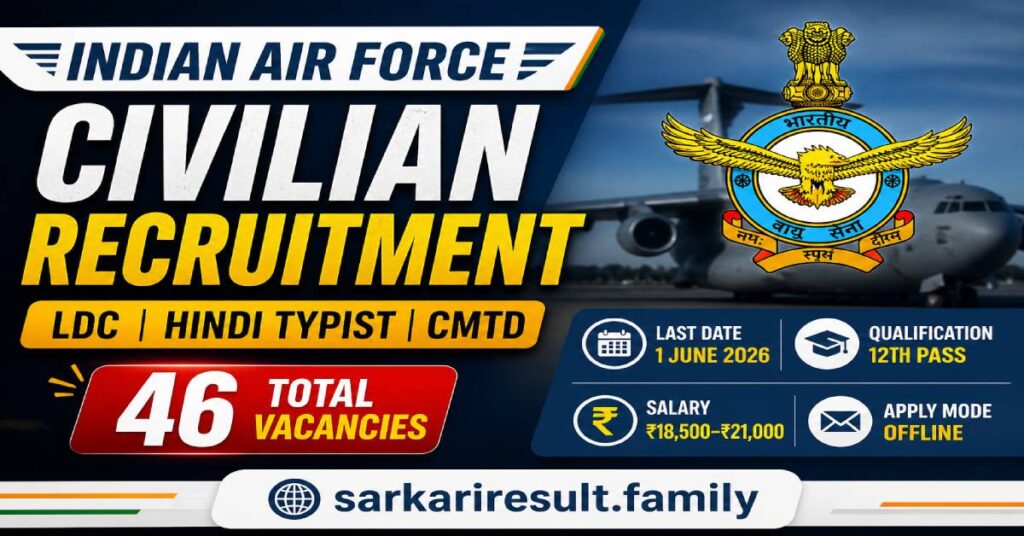 IAF Group C LDC in-hand salary after deductions 2026