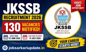 JKSSB Boiler Mechanic in-hand salary 2026