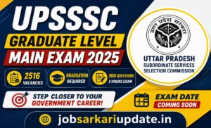 UPSSSC combined lower subordinate service graduate level in-hand salary 2026