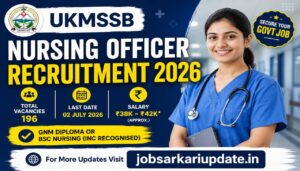 what is in-hand salary for UKMSSB nursing officer 2026